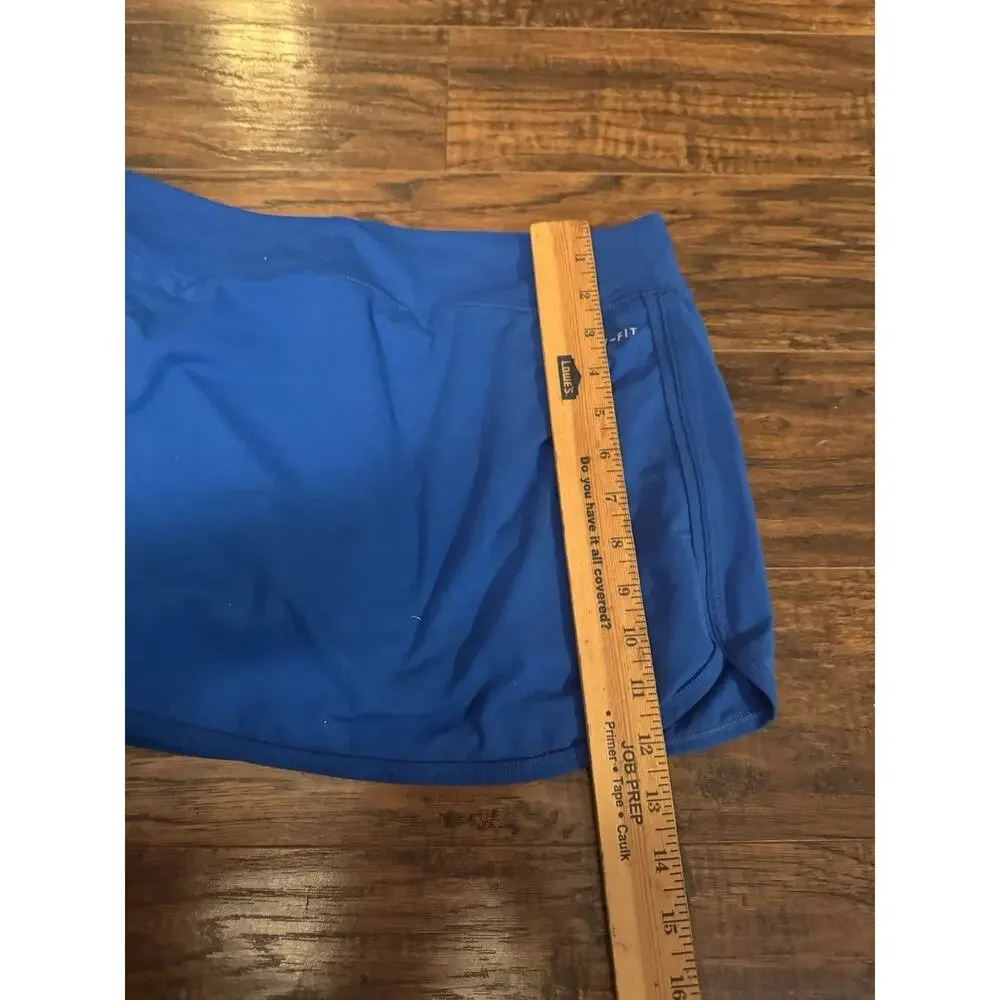 Nike Dri-FIT Women's Blue Pull-On Athletic Skort Size M Tennis Golf
